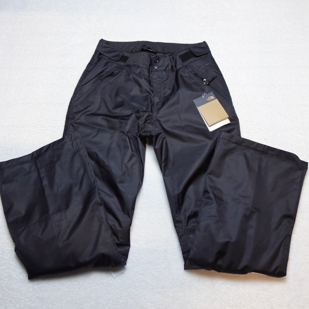 The North Face Sally Snow Pants Womens Small Regular Black Insulated NF0A7WYJ